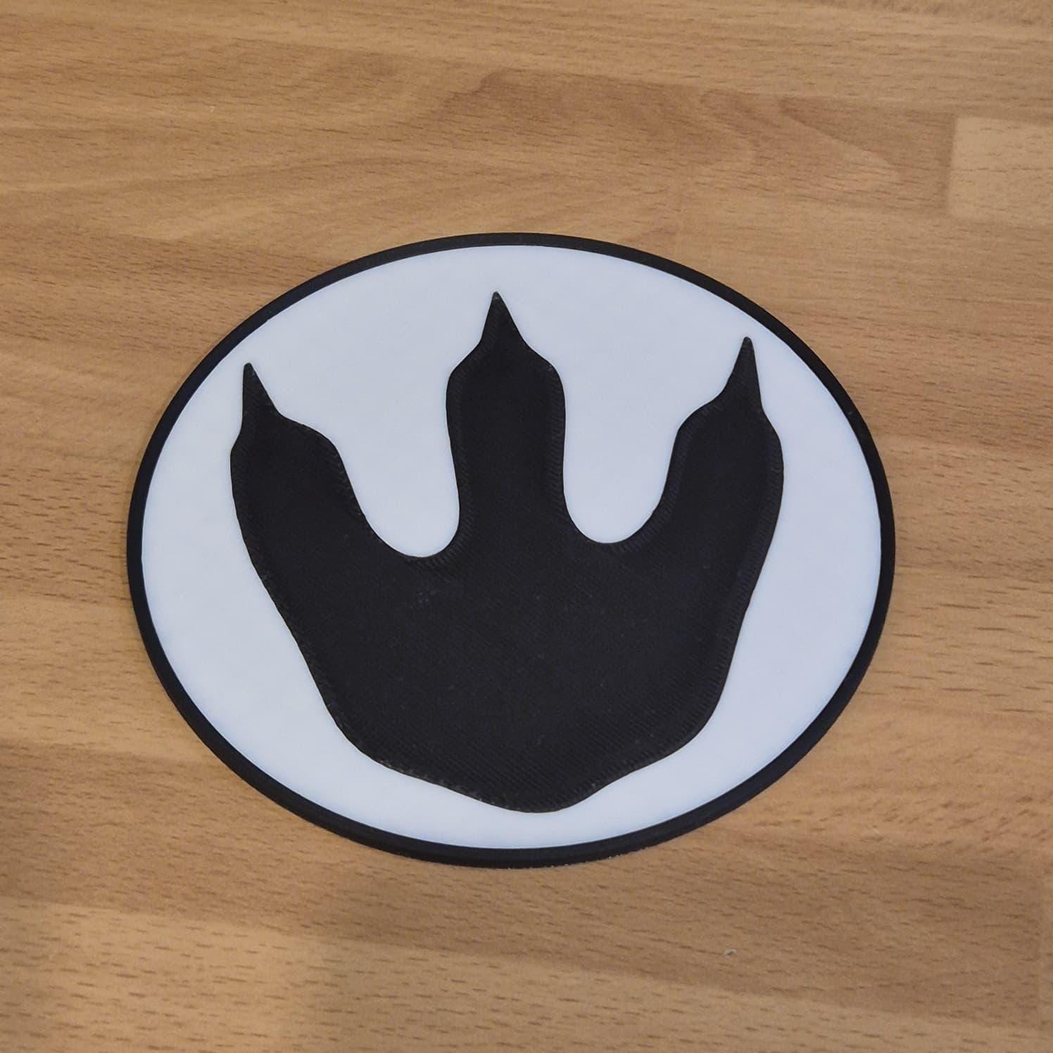 Dinosaur Themed Drinks Coasters – 3D Printed On Demand, Prehistoric Gift Set