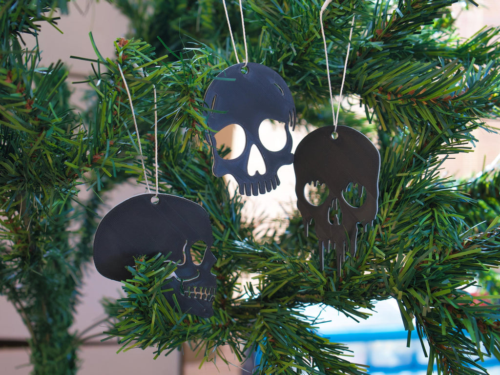 Skull Hangers - 3D Printed Decorations