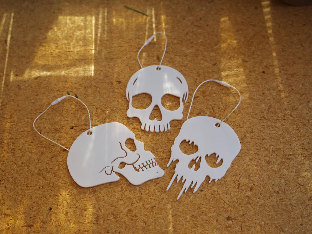 Skull Hangers - 3D Printed Decorations