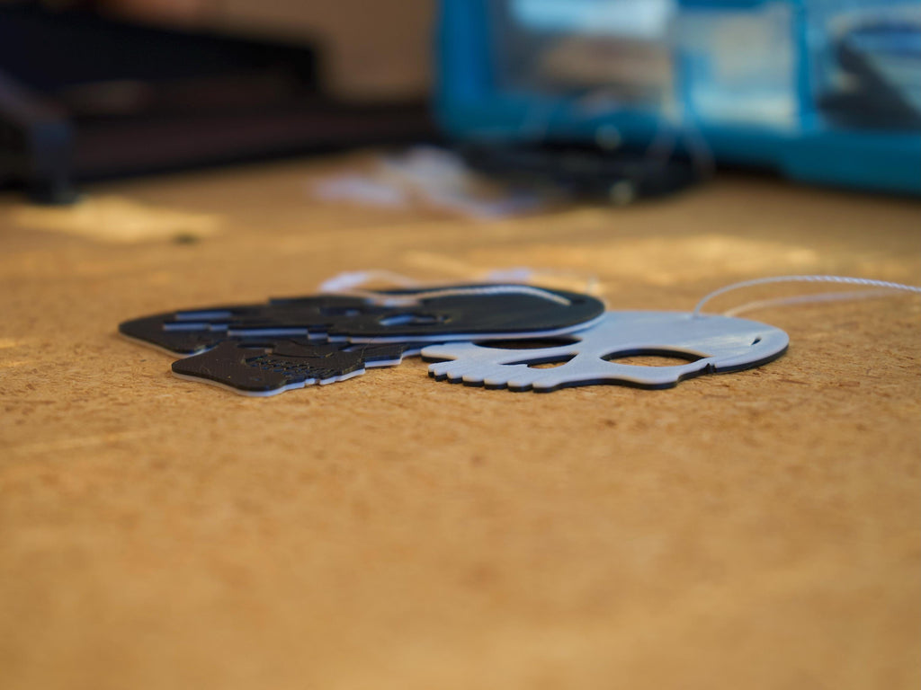 Skull Hangers - 3D Printed Decorations
